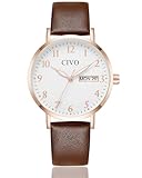 Lo que obtienes: Reloj CIVO para mujer, manual de instrucciones, paño de limpieza; servicio al cliente siempre amable y eficiente.