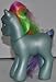 My Little Pony Teal Pony Rainbow Hair Out of Package Rainbow Dash
