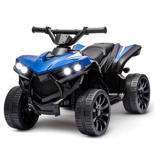 RBFGYIOP Quad elettrico per bambini 6V ATV - Luci LED,