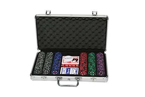 Omada Oamda Dt 40085 300 Chips Casino Game Set Clay Chips