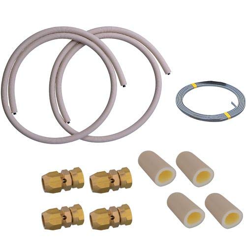 ヒートポンプユニット配管材セット AD-HEPGPA010 Amazon | ヒートポンプ配管セット(高耐候性被覆) ECO-EL3T 3m