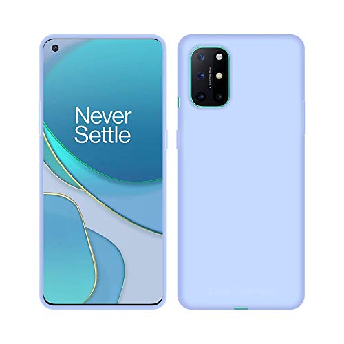 Image of Case Creation Luxurious OG Series for Oneplus 8T Case Cover,Anti-Dirty Slim Case Frosted Matte Cute Candy TPU Raised Bezel (Splash of Color) Back Cover for Oneplus8T -Light Purple