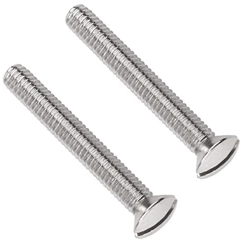 Nartel® M3.5 (3.5mm x 40mm) Slotted Raised Countersunk Electrical Socket Screws (Pack of 10) Cover