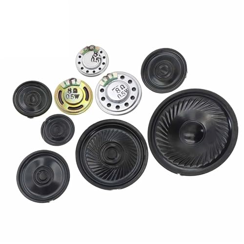 Altavoces pequeños de 8 ohmios para solucionar fallos de audio en telefonillos viejos
