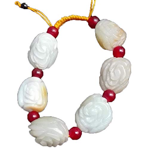 Bracelet en jade blanc au quotidien un bijou zen en jade de Hetian pour sublimer votre style
