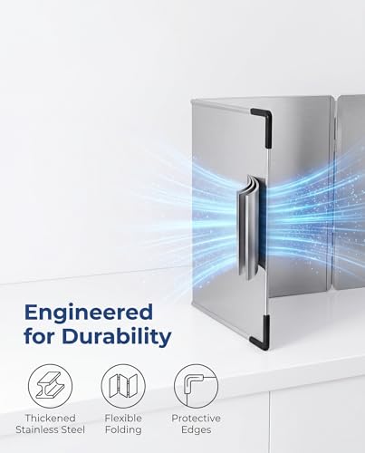 Protector de salpicaduras plegable de 40 cm para encimeras de cocinas modernas urbanas 6