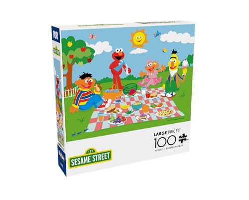 Buffalo Games - Sunny Day Sesame - 100 Piece Puzzle for Kids Ages 6-8 by Buffalo Games - Used condition - Image 3