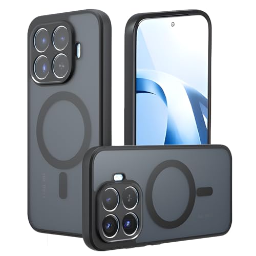 Voltup �X�}�z�P�[�X Xiaomi 17T Pro�Ή� �}�O�l�b�g���� �V���I�~ 17T Pro �P�[�X �ϏՌ� ���ϖh�~ ���h�~ �����Y�ی� ����~�� �w��h�~ �y�� �X�g���b�v�z�[���t��