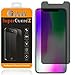 for iPhone 12 Mini Tempered Glass Screen Protector [Privacy Anti-Spy], SuperGuardZ, 9H Anti-Scratch, Anti-Bubble [Lifetime Replacements]