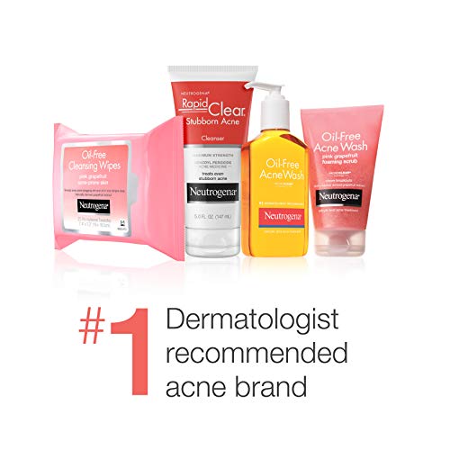 Neutrogena 70501062241 Oil Free Acne Facial Moisturizer With.5% Salicylic Acid Acne Treatment, Pink Grapefruit Acne Fighting Face Lotion thumb #3