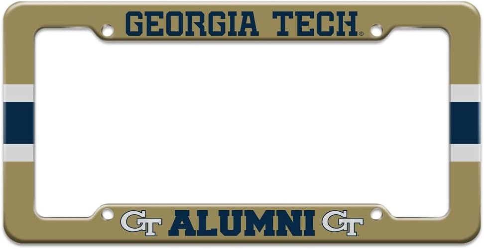 GRAPHICS & MORE Georgia Tech Alumn License Plate Tag Frame