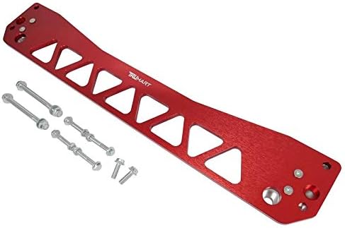 Truhart Rear Subframe Brace Anodized Red Compatible For 1996-2000 Civic
