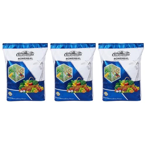 Image of Divayanshi Bone Meal Fertilizer for Plants | Organic Powder for Strong Root Growth & Flowering | Rich in Phosphorus & Calcium | Ideal for Garden, Pots & Lawns (All Plants Use)- 15kg