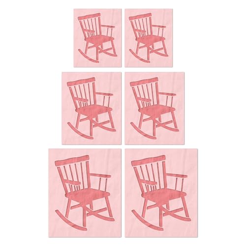 Stencil Stop Rocking Chair Stencil - Reusable for DIY