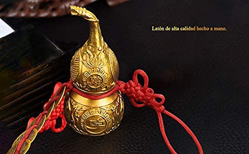 Wu Lou Calabash, Zucca In Ottone Per Decorazione Domestica Tradizionale Prosperit%c3%a0 Benessere
