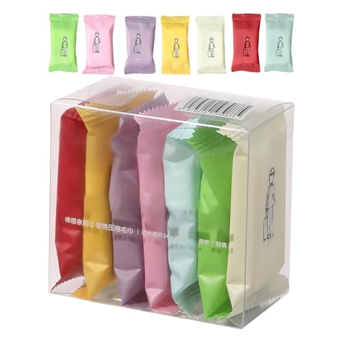 Coin Tissue - Pastillas portátiles de papel higiénico, toallitas expandibles, alta absorción de agua para viajes al aire libre, camping