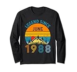 Photo Gallery 34th birthday gifts idea legend since june 1988 34 years old maglia a manica Photo Gallery 34th birthday gifts idea legend since june 1988 34 years old maglia a manica