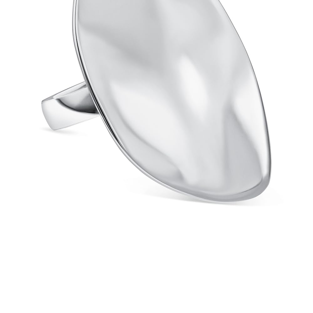 Calvin Klein Anillo para Mujer Colección CK REFLECT de Acero Inoxidable Pulido - Disponible en Diferentes Tallas
