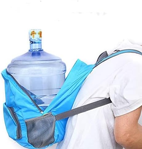 Lightweight foldable backpack outdoor mountaineering bag travel backpack orange - Image 3