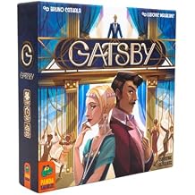 Gatsby Board Game - Duel for Influence in The Glamorous Roaring 20s, Quick-Play Auction Strategy Game for Kids & Adults, Ages 10+, 2 Players, 30 Minute Playtime