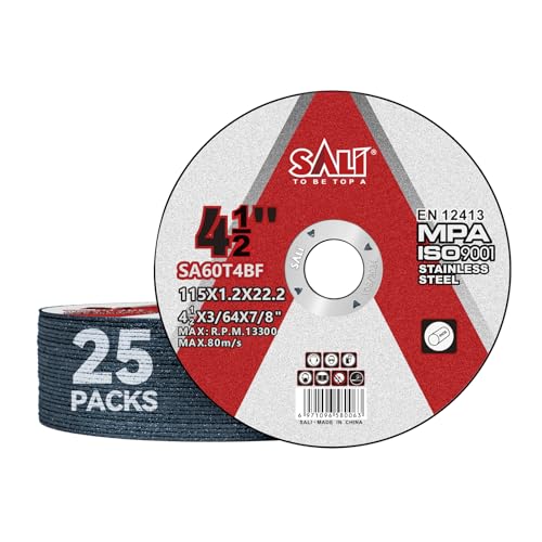 SALI 25 Pack 4-1/2 Inch