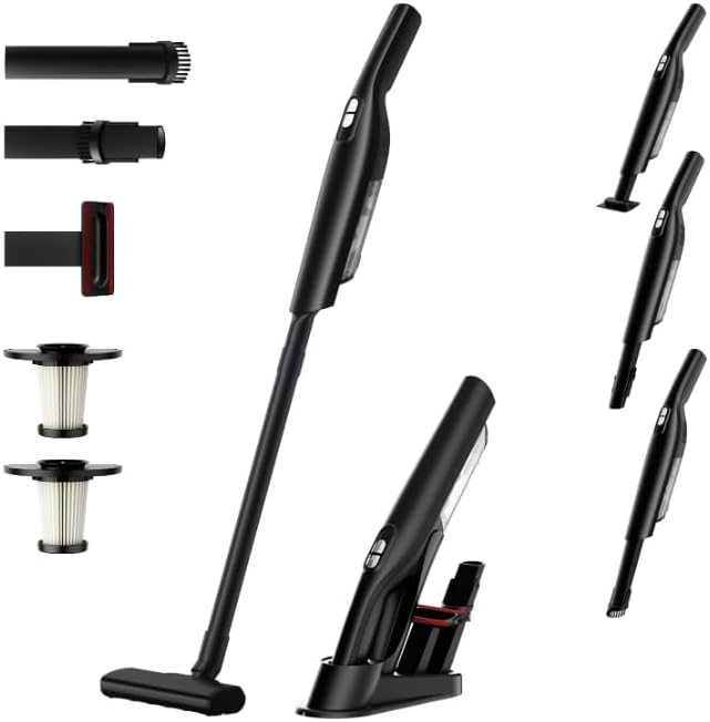 【2026新登場】掃除機 コードレス 25000pa超強力吸引 ハンディスティックク 超軽量 リーナー vacuum cleaner