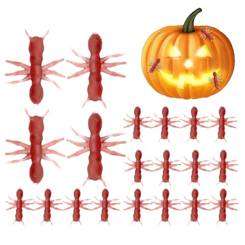 Genérico Hormigas Ficticias, Hormigas Simuladas Juguetes de Relleno Originales, Accesorios Animales Simulados Portátiles - Regalos Malícitos para Adolescentes, Adultos y
