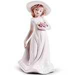 MTME Porcelain Figurine, Thinking of You, Memorabilia, Wedding Gifts, Statue Home d¨¦cor