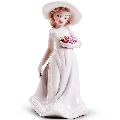 MTME Porcelain Figurine, Thinking of You, Memorabilia, Wedding Gifts, Statue Home d¨¦cor