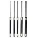5 Pc Steel 8' long Drive Pin Punch Set Knurled body Punches Tool Set
