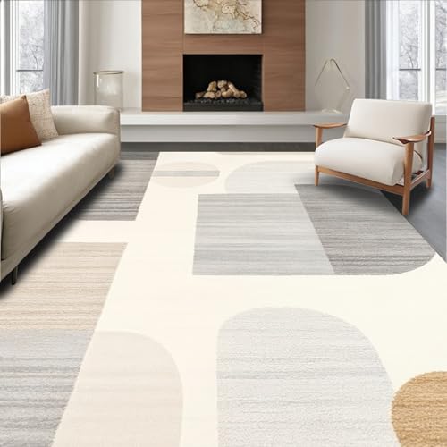 ODIKA Flatwoven High Traffic Area Rug 3x5, Scandinavian Style Area