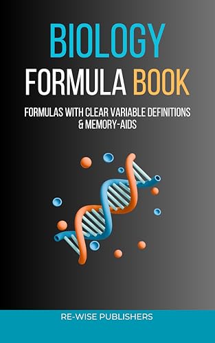 Biology Formula Book (The Re-Wise Essential Formula Series)