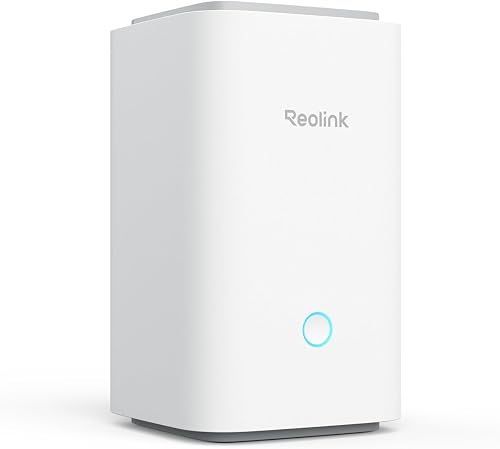 Reolink Home Hub Security Camera System, Local Expandable Storage Up to 1TB, Encryption Privacy, 2.4/5GHz WiFi, Reolink Camera Doorbell Compatibility, No Monthly Fee, 64GB SD Card Included