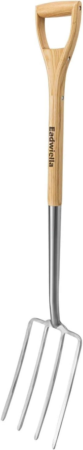 Amazon.com : Bully Tools 92370 Spading Fork with Fiberglass D-Grip ...