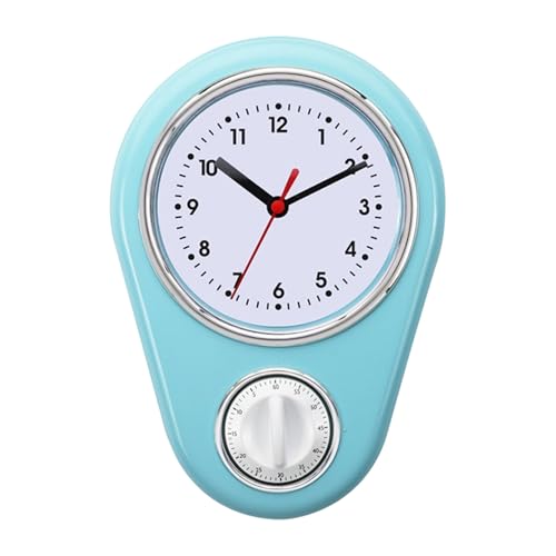 Horloge murale en plastique moderne et silencieuse pour un espace de travail - 7