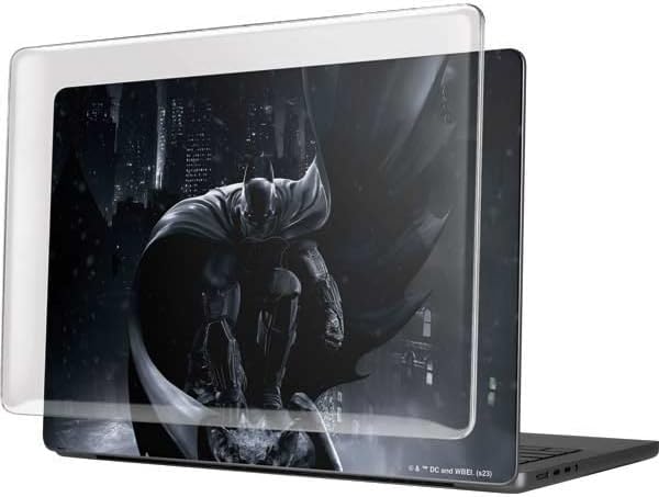 Skinit Case + Skin Compatible with MacBook Pro 14in (2021) - Officially Licensed Warner Bros Batman Smoke Design
