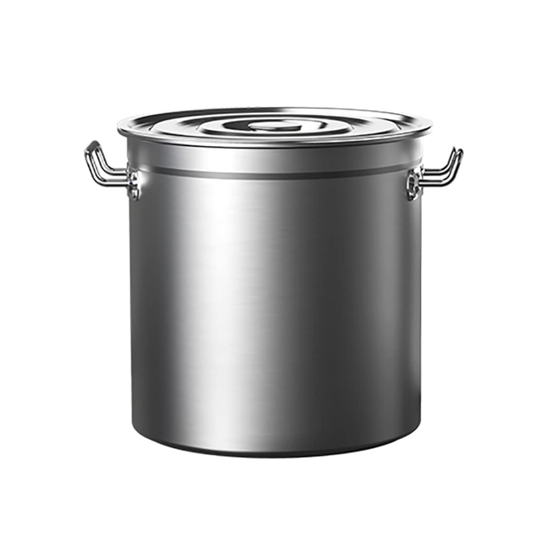 MYUYEE Large Stockpot With Lid, Upgraded Extra-Thick Bottom For Even Heating, Mirror Polish And Non-Stick Pan, For Soup, Pasta, Boiling, Canning, And Catering