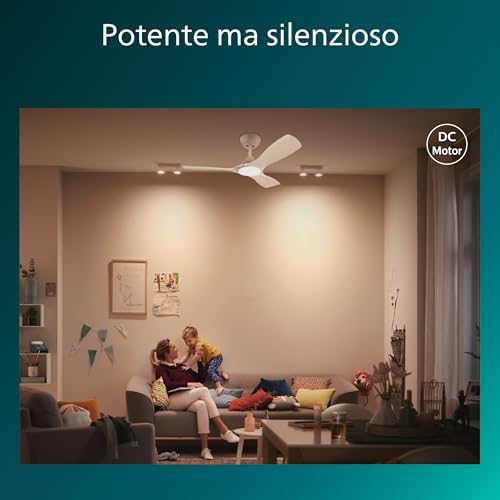 Philips Lighting Plafoniera Con Ventilatore 40 W, Bianco - 4