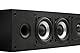Polk Audio Monitor XT35 schlanker Center Lautsprecher, Hi-Res Zertifiziert, kompatibel mit Dolby Atmos und DTS:X (Stück) - Schwarz