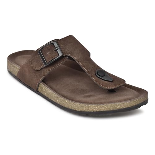 Image of HEALTH FIT Comfortable & LightWeight | Fashionable & Everyday Stylish & Durable Design Slip-on Style Flip Flops for Gents HF3078