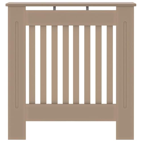 vidaXL Heizk&ouml;rperverkleidung mit vertikalen Latten Heizungsabdeckung Heizungsverkleidung Heizk&ouml;rperabdeckung Heizung Abdeckung Heizk&ouml;rper MDF 78cm
