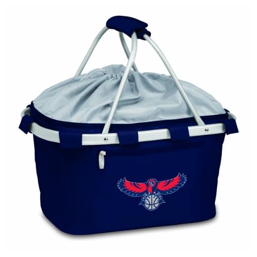 NBA Atlanta Hawks Insulated Metro Basket, Navy