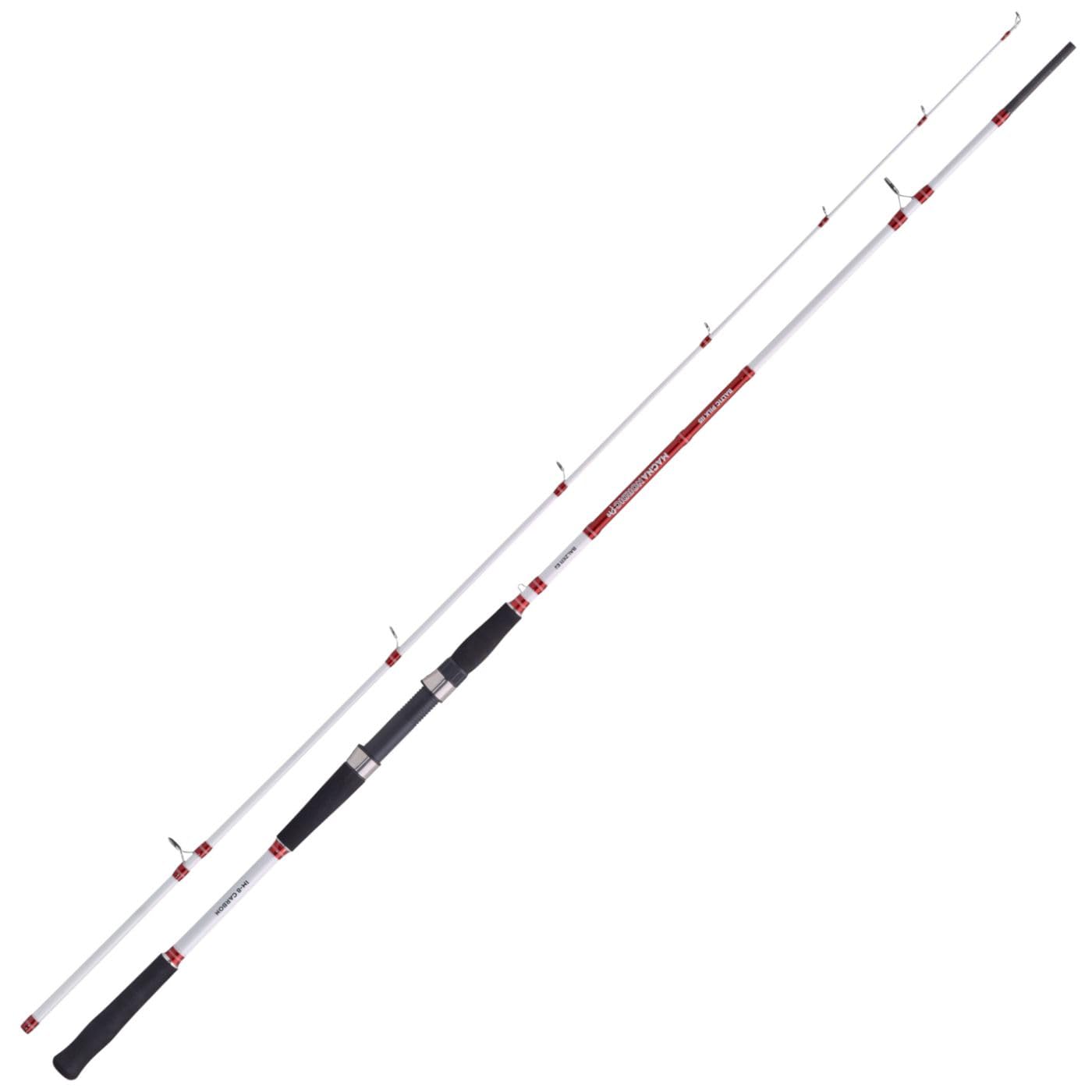 Balzer Magna Nordic Pro Baltic Pilk 115 2,40m 30-115g - Pilkrute, Meeresrute, Bootsrute, Angelrute zum Meeresangeln, Salzwasserrute