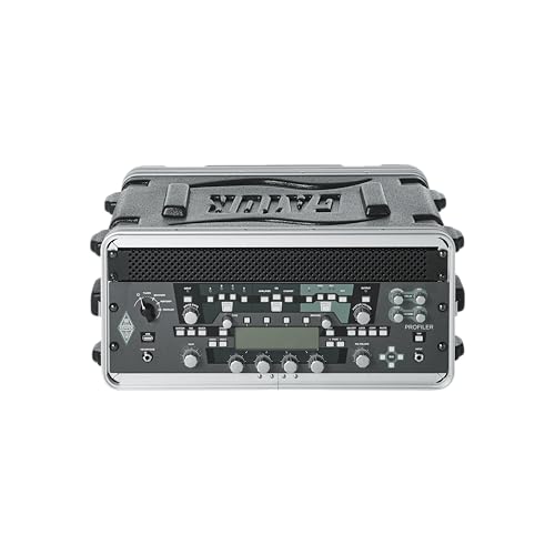 Gator Cases leichtes, geformtes 4U-Rack-Gehäuse mit hochbelastbaren Verschlüssen; geringe Tiefe von 36 cm, 4U (GR-4S)