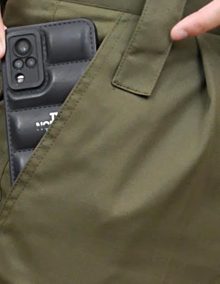 Mecgreen Men's Ribstop Weaving Non-Stretchable Cotlook Fabric Multiple Pockets Casual Tactical Cargo Pant (Olive Green-36) 1