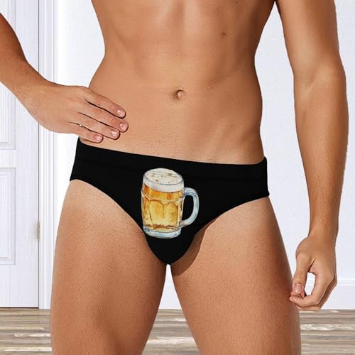 Glass Beer Mug Men's Swimsuit Bikini Briefs Swim Underwear Stretchy Swimwear2