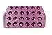 Tupperware 32286 - Molde de silicona para hornear cacepops (tamaño pequeño), diseño de bolas, color lila