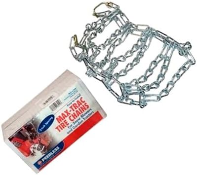 HITY MOTOR Snow Blower Tire Chain Set for Maxtrac Lawn Mower 26x12-12 26 X 12-12 2 Link