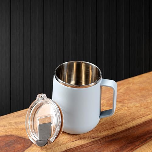 Image of Udyan Tea 500ml Stainless Steel Insulated Mug with Double-Walled Design | Spill-Proof Flip-Top Lid & Comfortable Handle| Ideal Gift for All Occasions