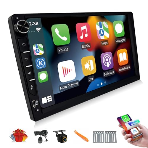 2026 CUSP 9” Ultra Universal Android Car Stereo Radio with GPS Navigation, HD IPS Touch Screen Multimedia Player, Wireless CarPlay & Android Auto, in-Dash Tablet Kit